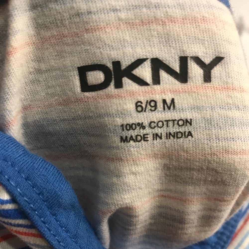 DKNY Blue Onesies BUNDLE - Picture 4 of 5